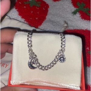 James Avery , Charm Bracelet (large), Starry Night Charm, Mini Sunflower Charm